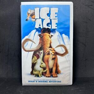 Ice Age VHS 2002 Includes Bonus  Scrats‎ Missing Adventure VGC 20 Century Fox